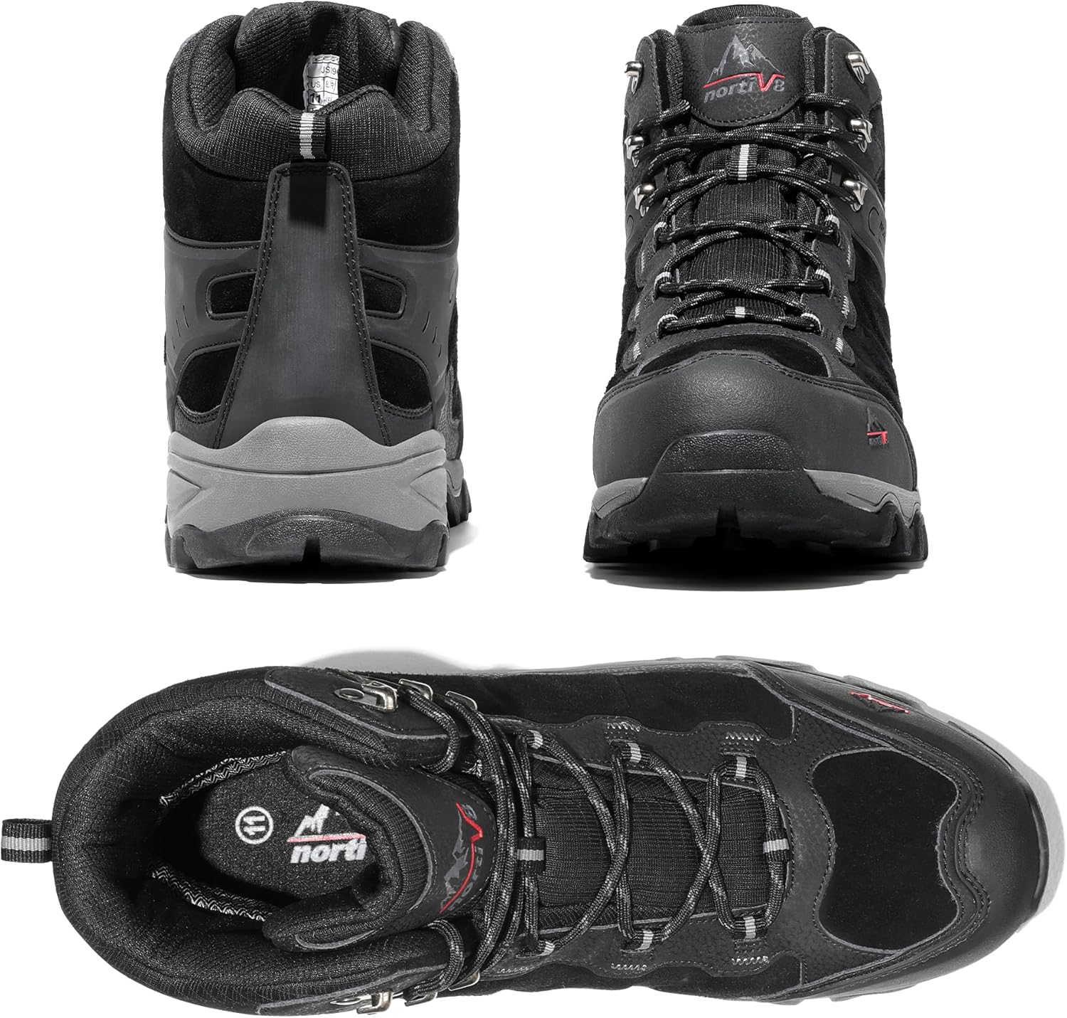 Thumbnail 3 de NORTIV 8 Men's Waterproof Hiking Boots — Paladin Edition
