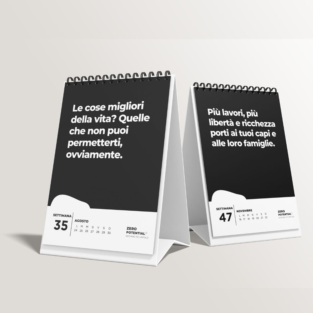 Thumbnail 6 de Calendario da tavolo demotivante 2026 A6