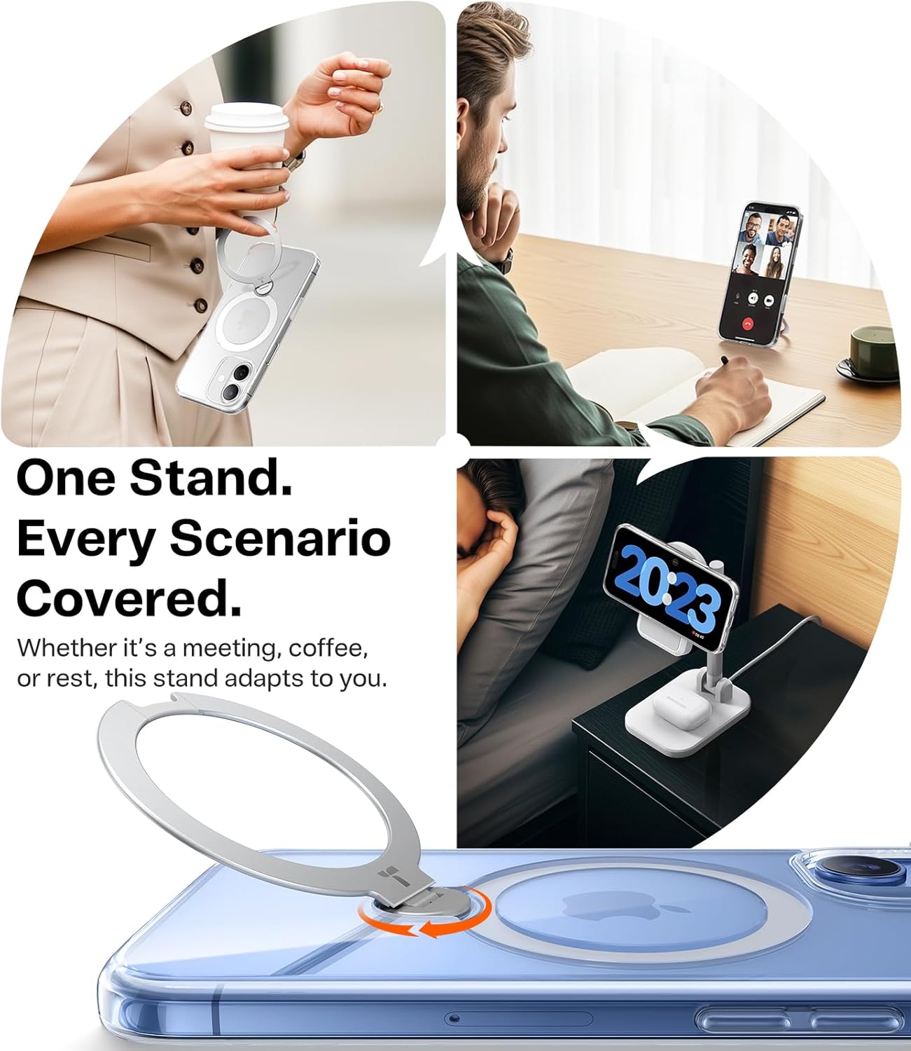 Thumbnail 3 de TORRAS Ostand Q3 Spin iPhone 17 Case