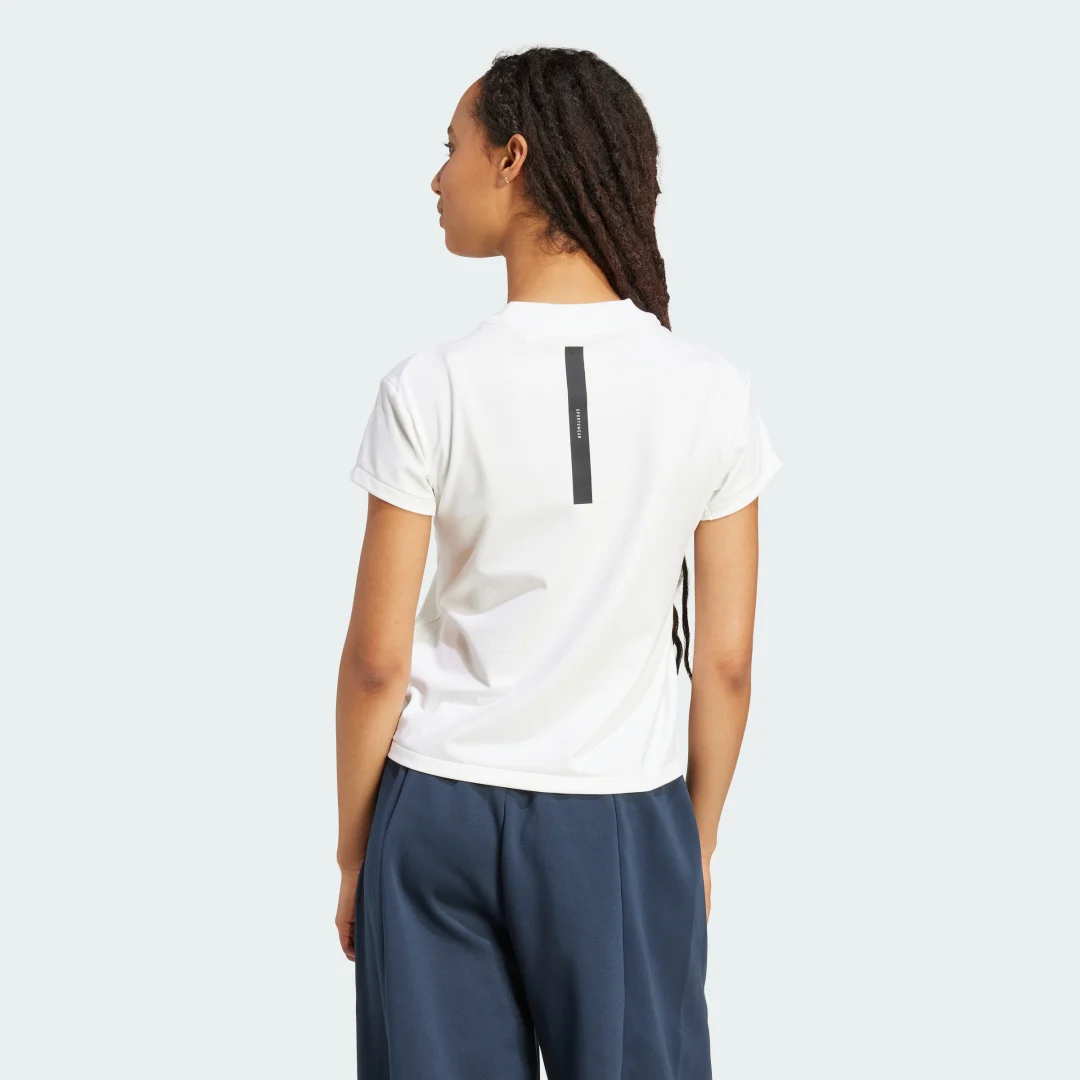 Detalle 2 de Camiseta corta adidas Z.N.E. - Blanco