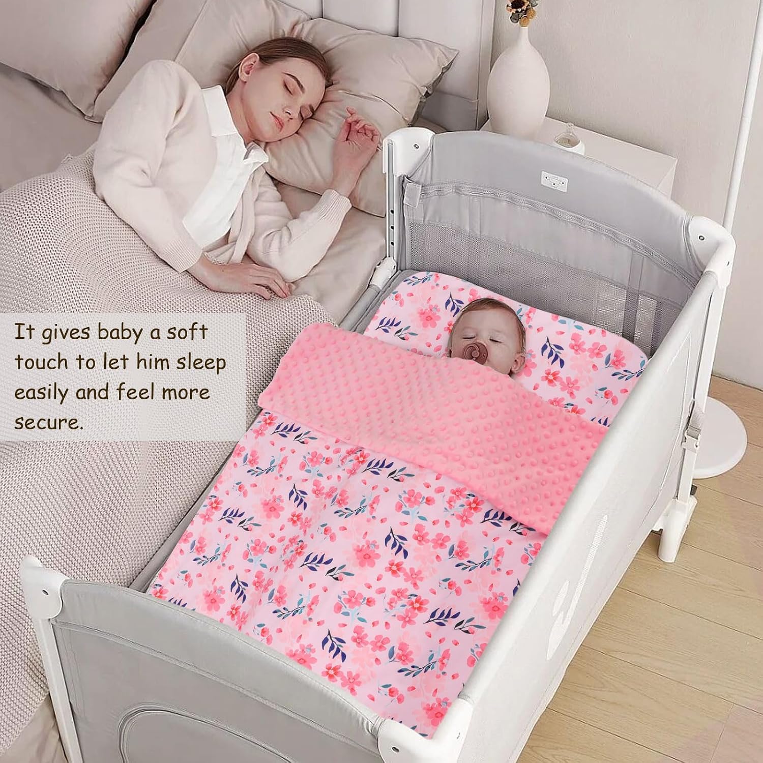 Thumbnail 4 de DRESHOW Organic Cotton Baby Blanket 75x100cm