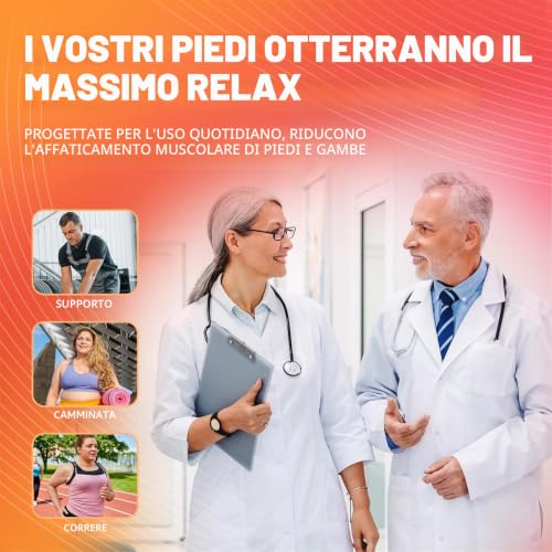Detalle de PCSsole Solette Ortopediche Gen 2 per Fascite Plantare e Piedi Piatti