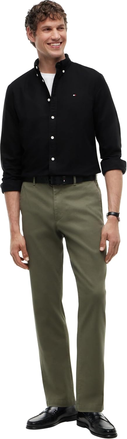 Thumbnail 4 de Tommy Hilfiger men’s long sleeve Oxford shirt with button-down collar