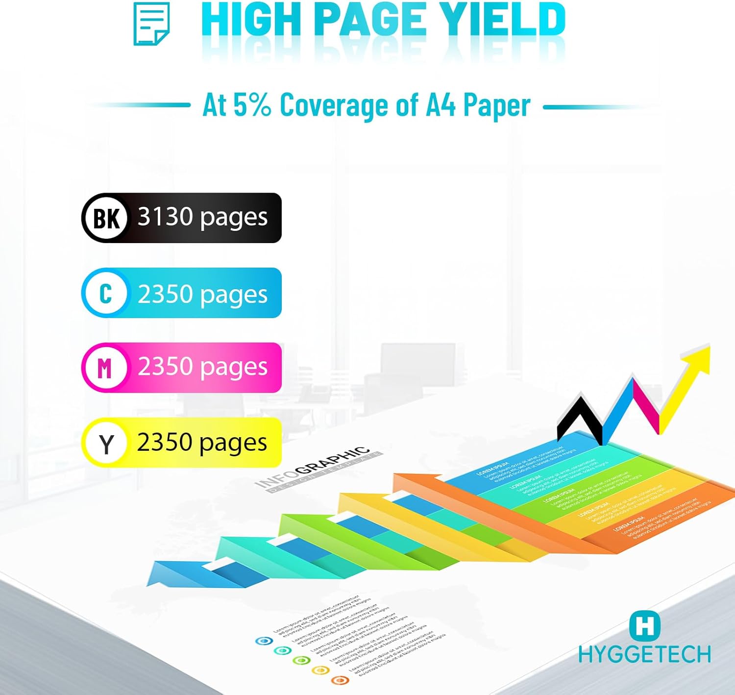 Thumbnail 2 de Hyggetech 067H Toner compatibile 7600 pagine 📠