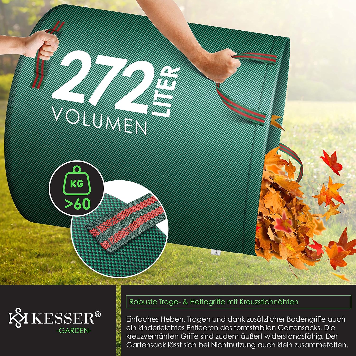 Thumbnail 4 de KESSER® Set de sacos de jardín, 9 pcs