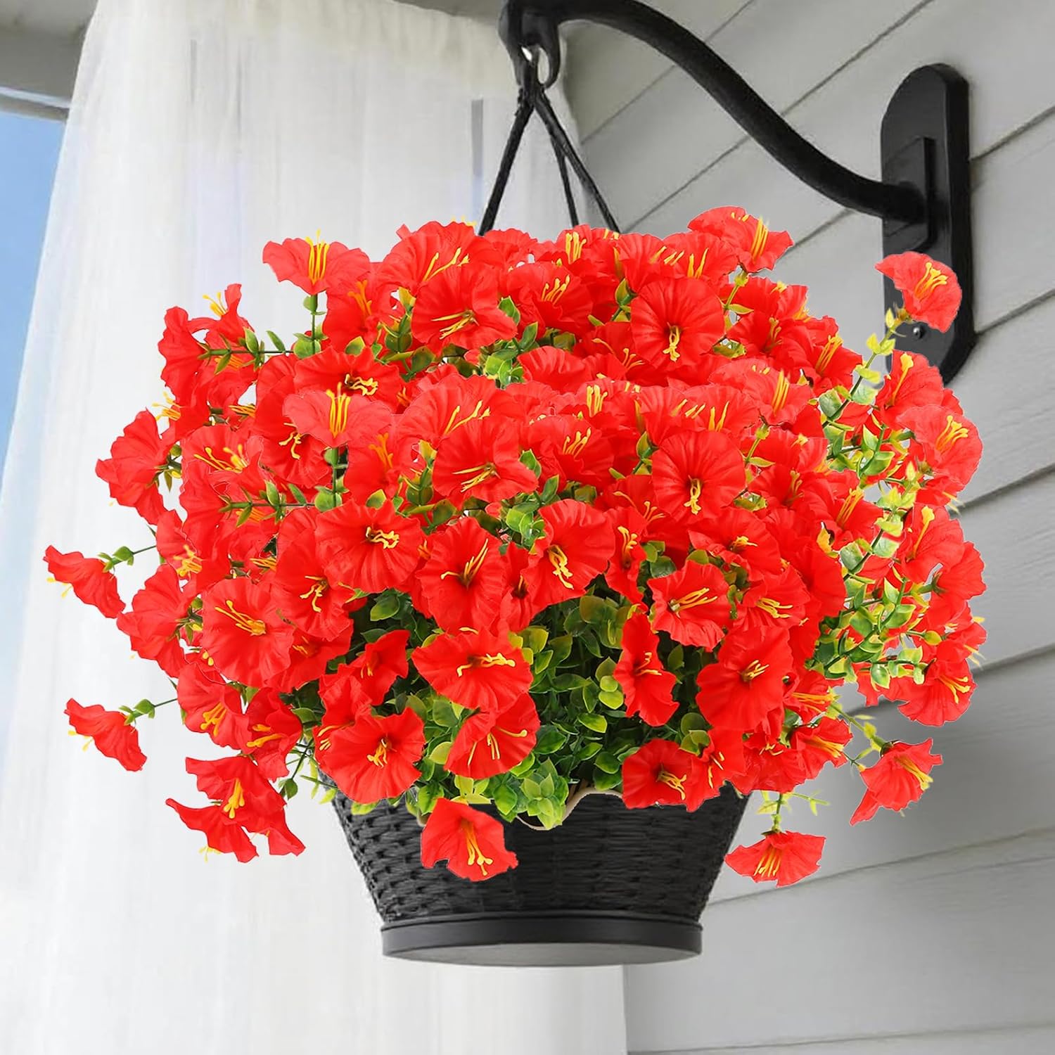 Thumbnail 3 de msymsyu MSY-002-06 kunstpetunia’s, rood, 36 cm, set van 7