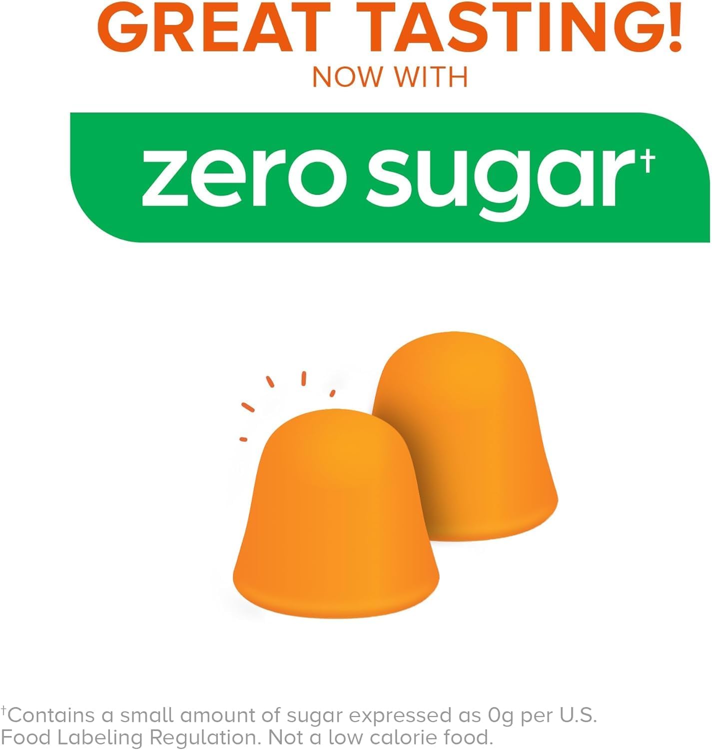 Detalle de Qunol Zero Sugar Turmeric Gummies, 500 mg, 90 Count, Tangerine