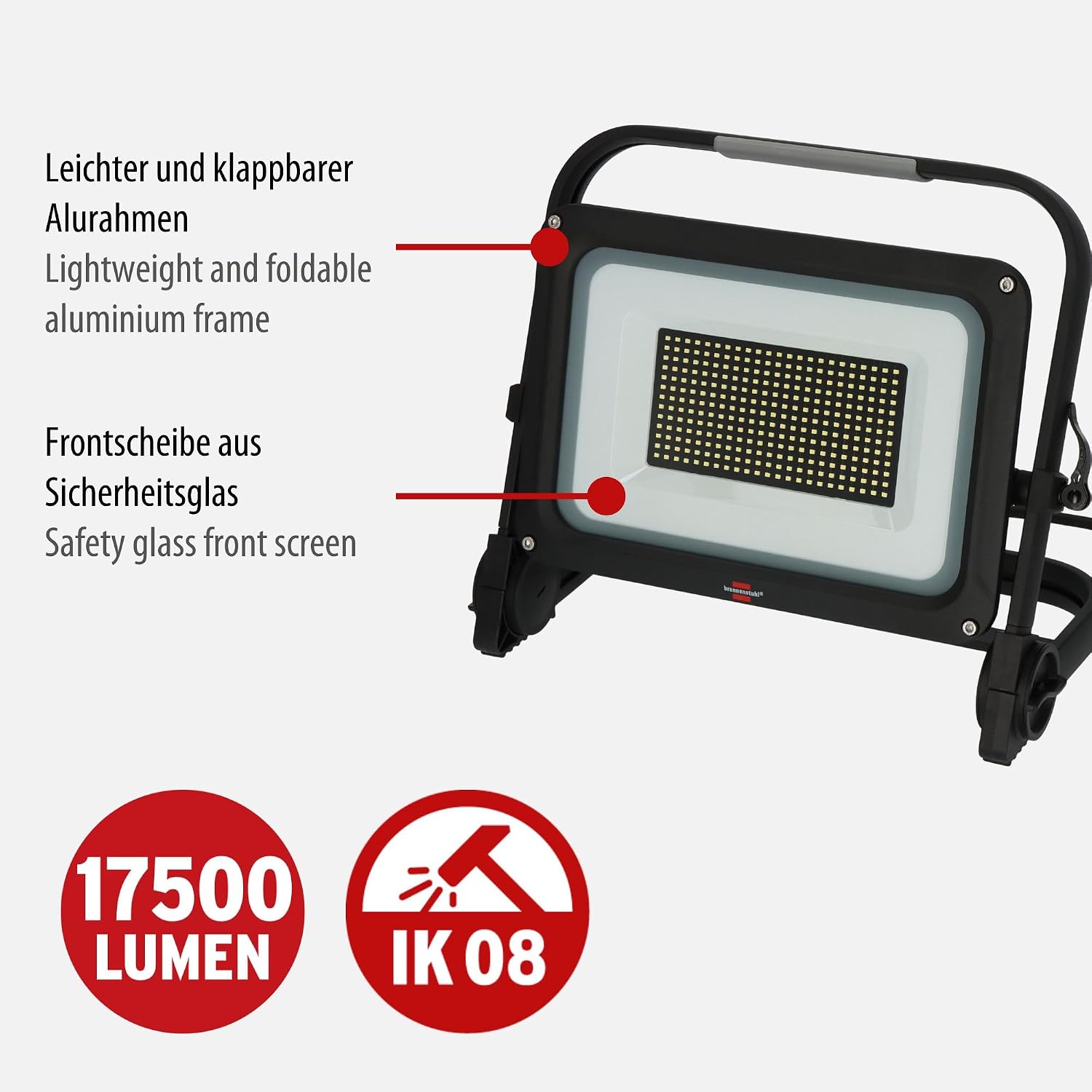 Detalle 2 de Brennenstuhl JARO 20060 M LED Baustrahler