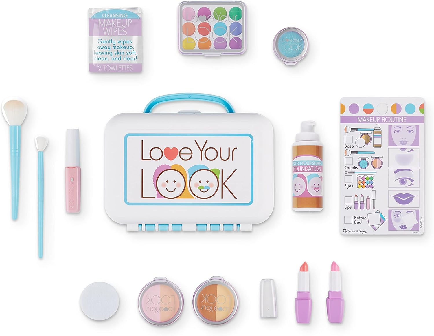Thumbnail 3 de Melissa & Doug Pretend Makeup Kit 16 💄