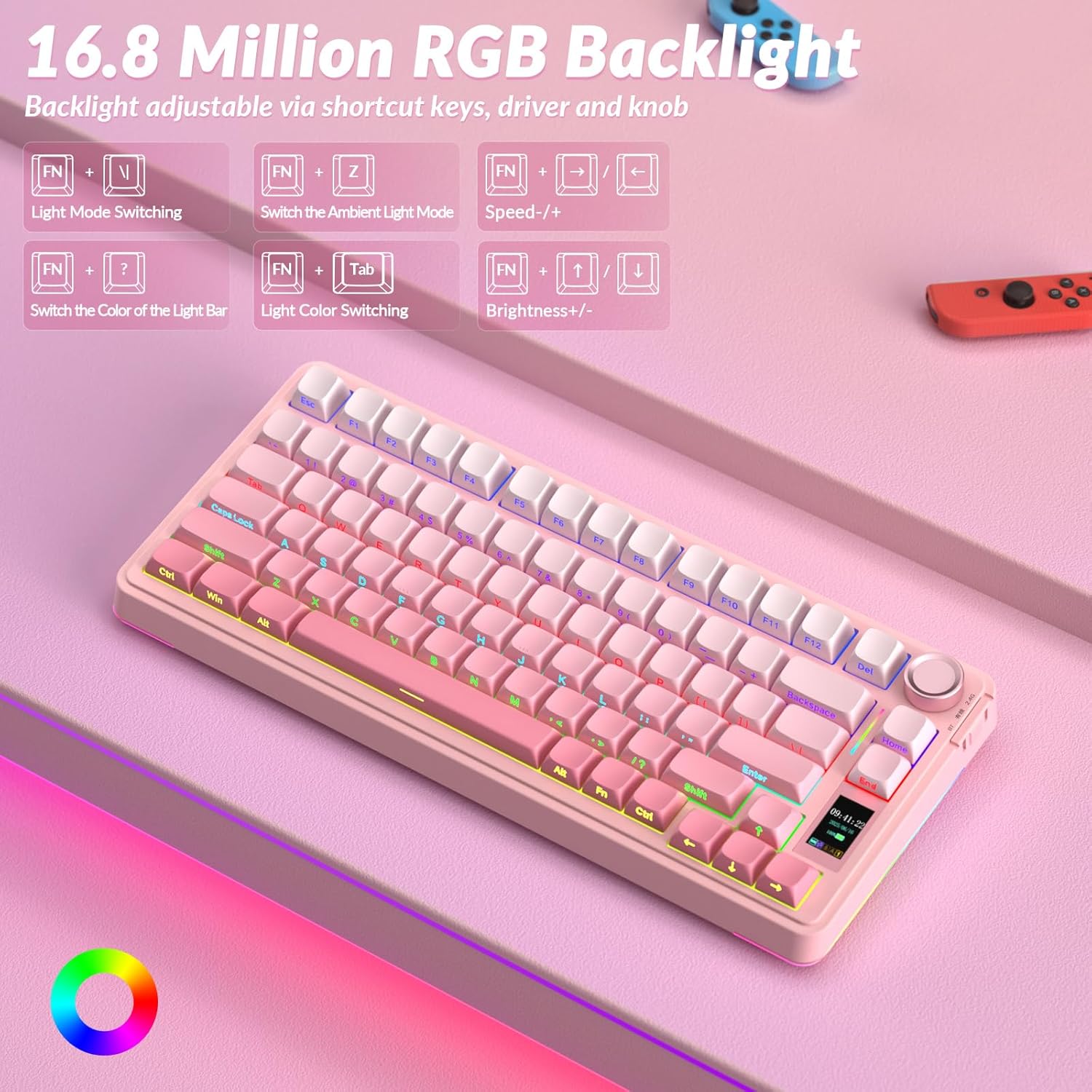 Thumbnail 4 de AULA S75 PRO Wireless Mechanical Keyboard 75%