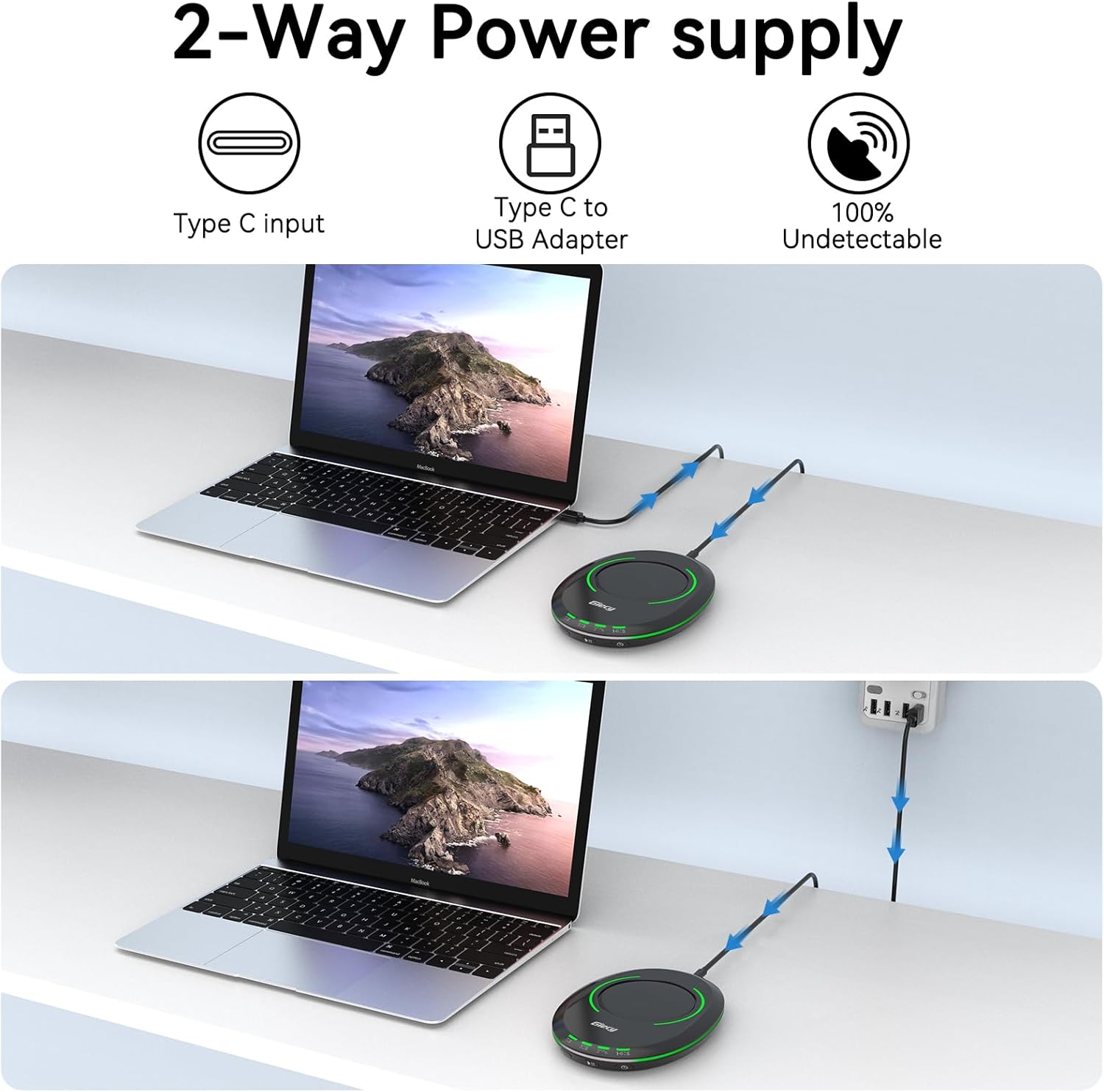 Thumbnail 4 de Giecy Ultra Slim Mouse Mover with Adjustable Interval Timer