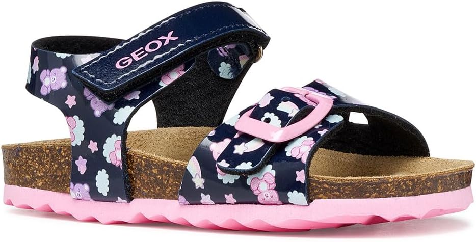 Detalle de Geox Baby - Mädchen B Chalki GirlSandal: Atmungsaktive Sandale für kleine Füße
