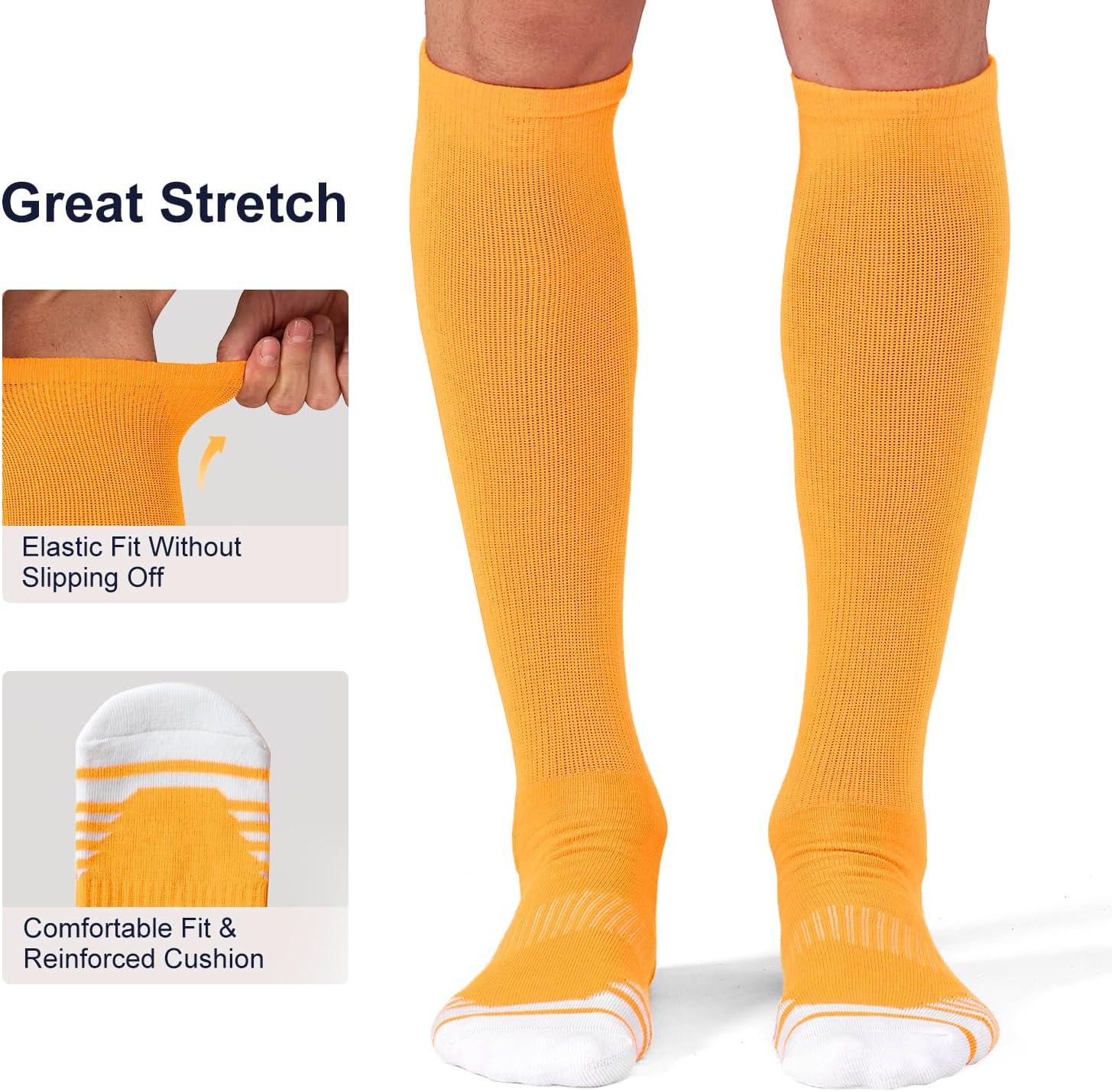 Thumbnail 4 de FITRELL 2/3 Pack Over-the-Calf Sports Socks