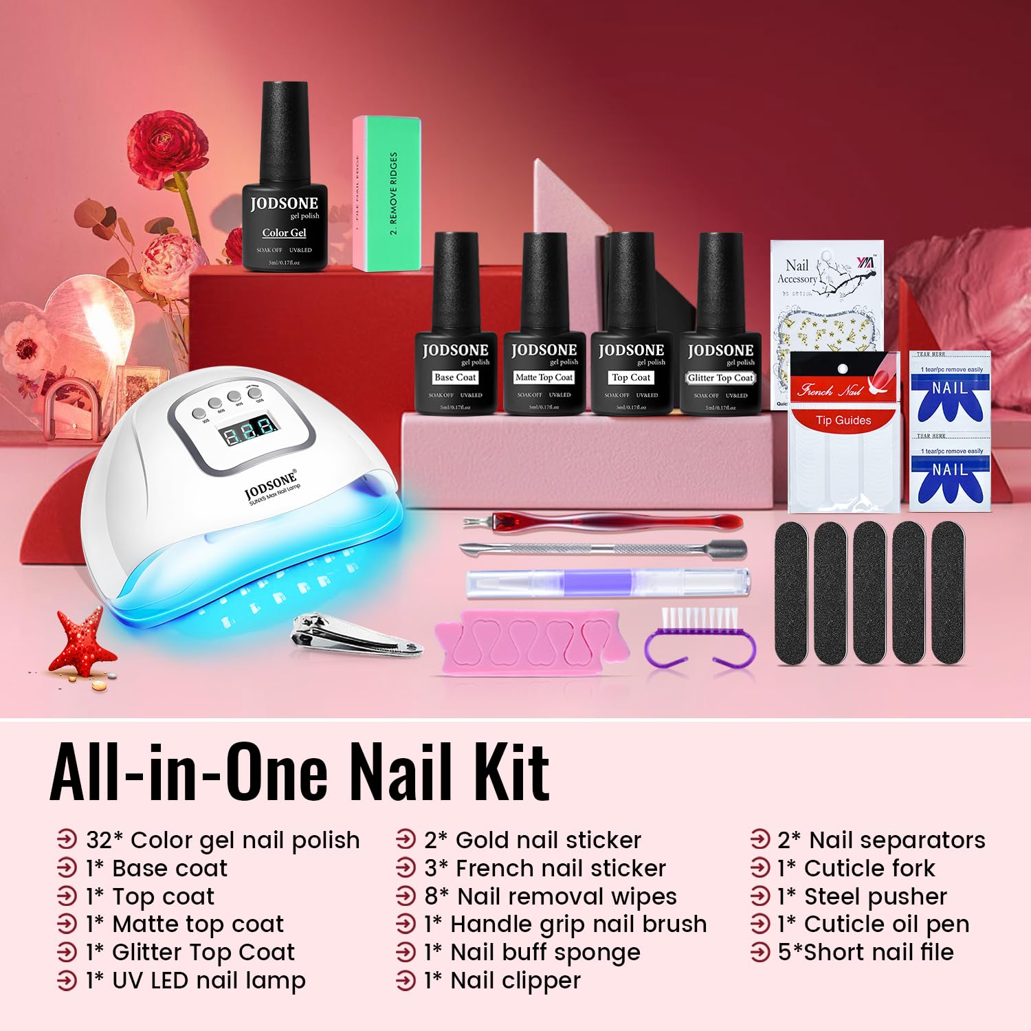 Thumbnail 2 de JODSONE Gel Nail Kit with UV Lamp