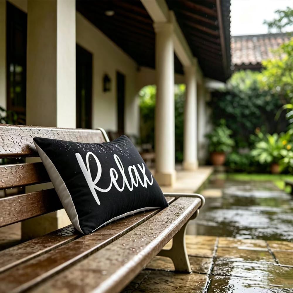 Detalle 1 de layhut Ru-lumbar-001 Relax Unwind Outdoor Pillow Covers, Set of 2