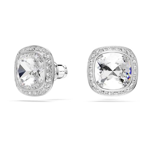 Thumbnail 4 de Swarovski Una Angelic Set: Cushion Cut Pendant & Studs in White Rhodium Plating