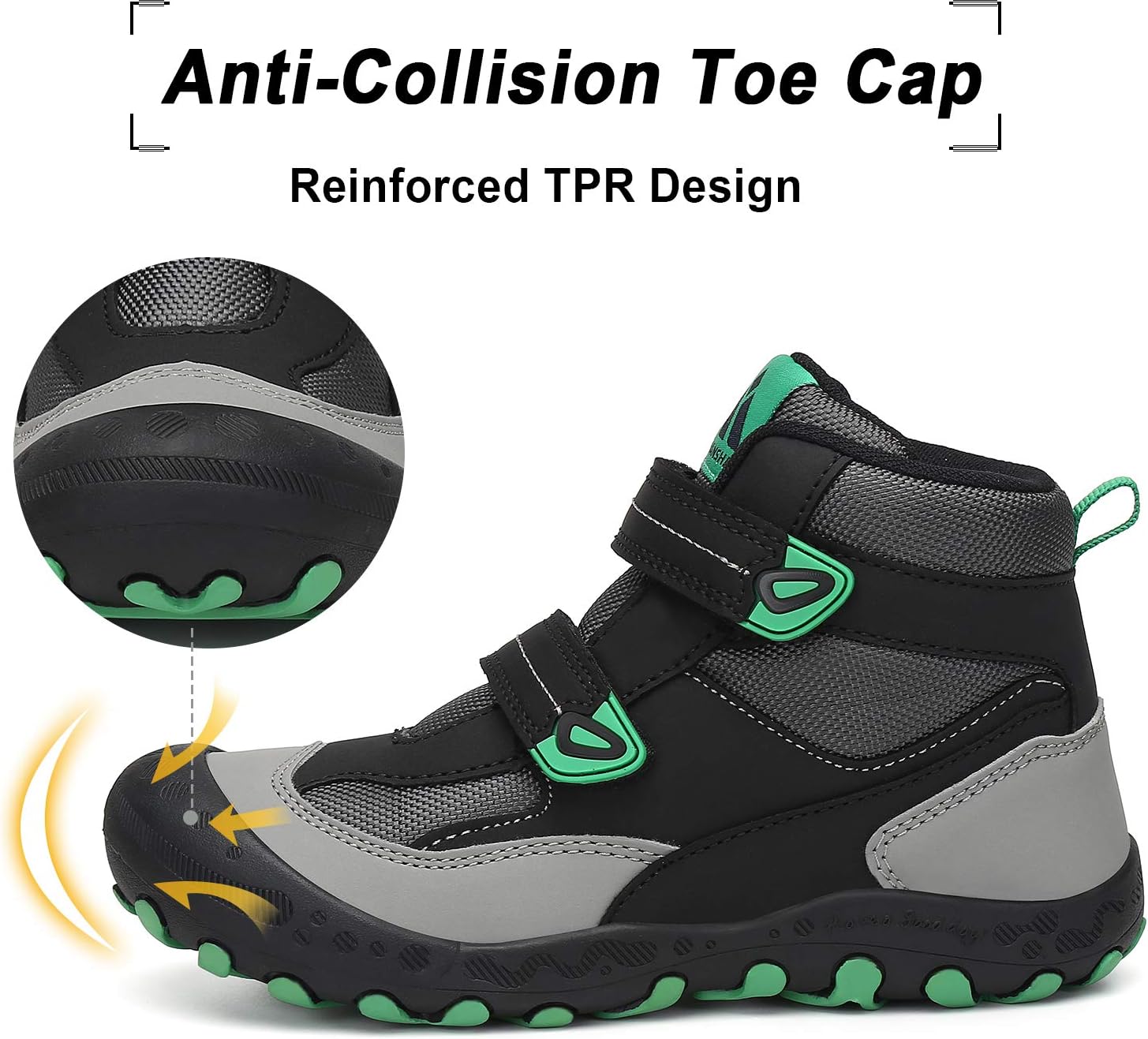 Thumbnail 2 de Mishansha Kids Hiking Boots: Durable, Easy-On, Anti-Collision Kids’ Outdoor Boots