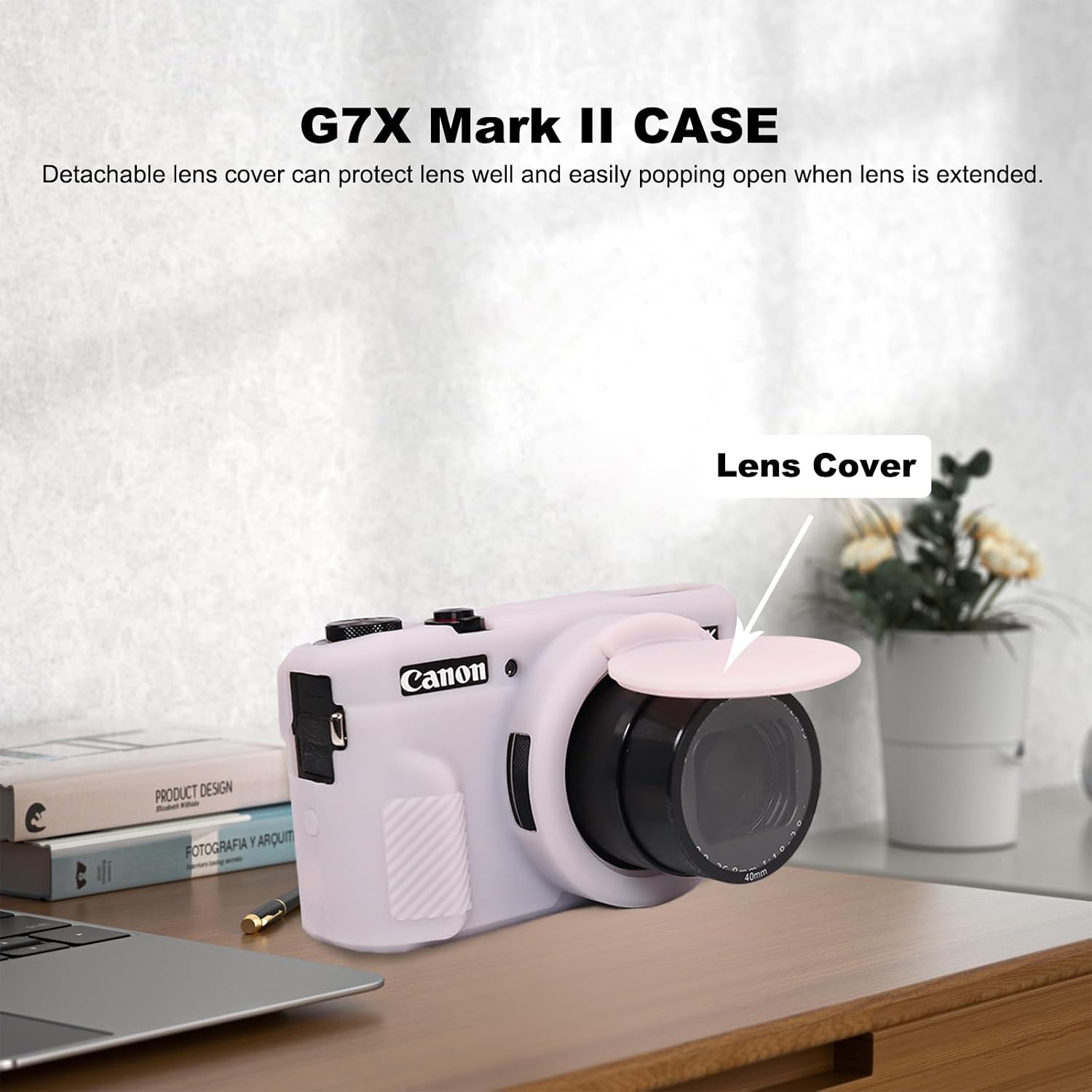 Detalle 2 de G7X Mark II Hülle ultradünn 1 Stück