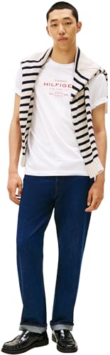 Thumbnail 3 de Tommy Hilfiger Stack Graphic Tee M camiseta blanca