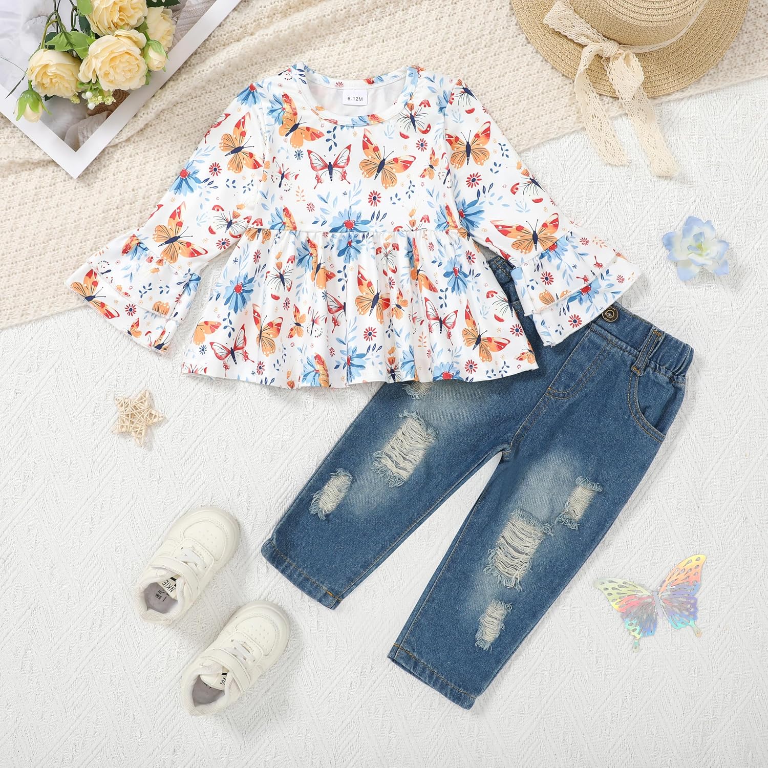 Detalle 2 de CARETOO Girls' Outfit Set, Cotton Blend