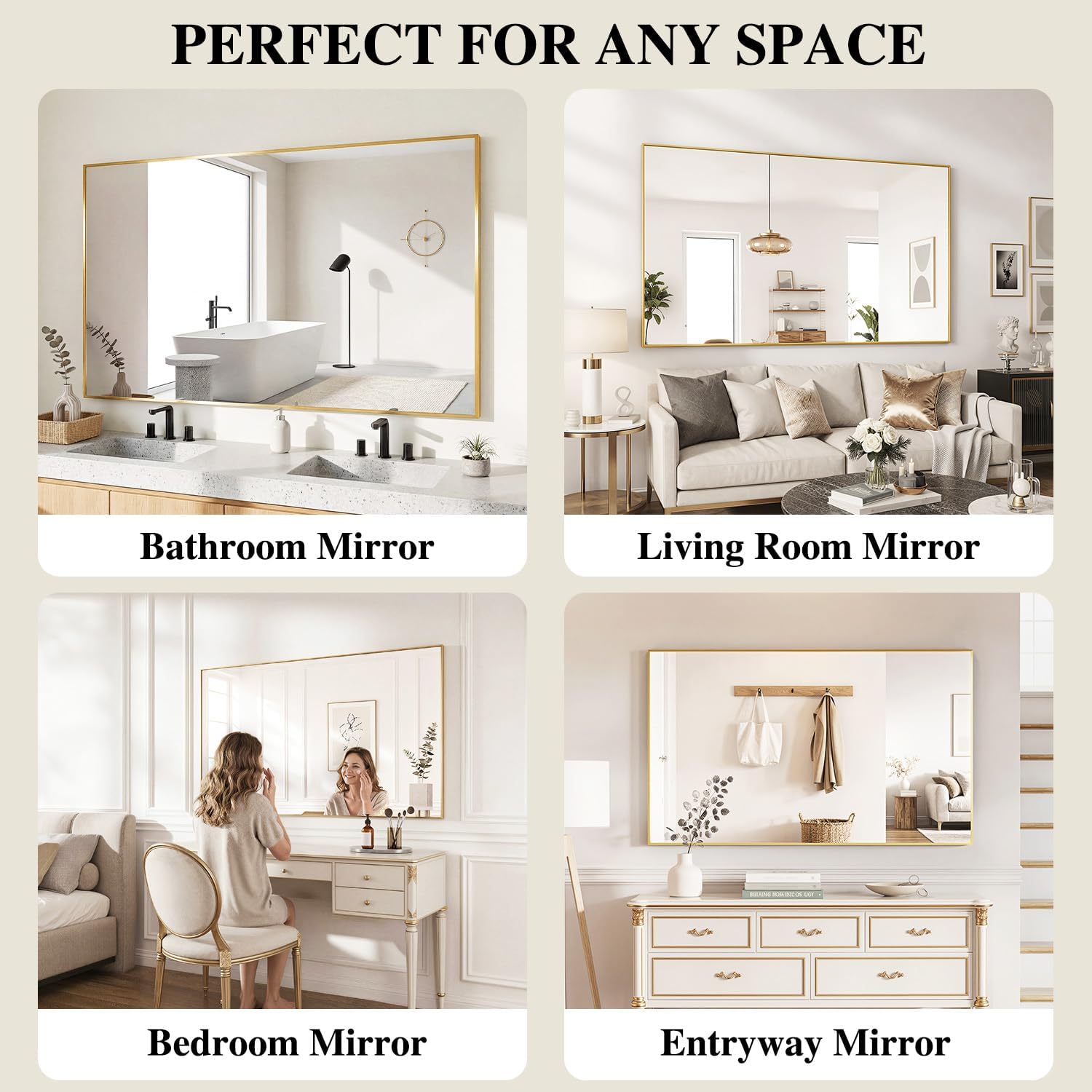 Thumbnail 6 de Koonmi Wall Mirror, 30 x 55 Inches