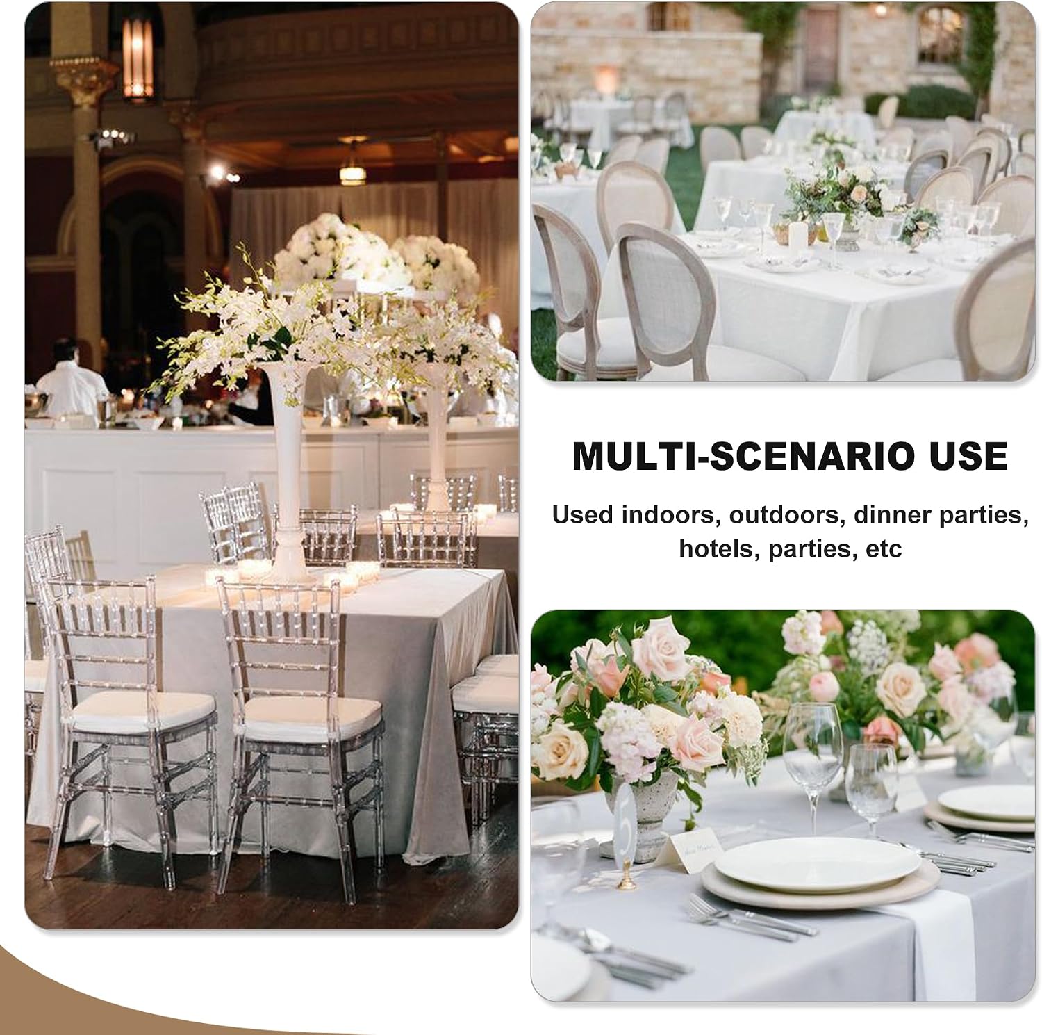 Detalle 1 de Fitable Tablecloths, 70 x 70 Inch