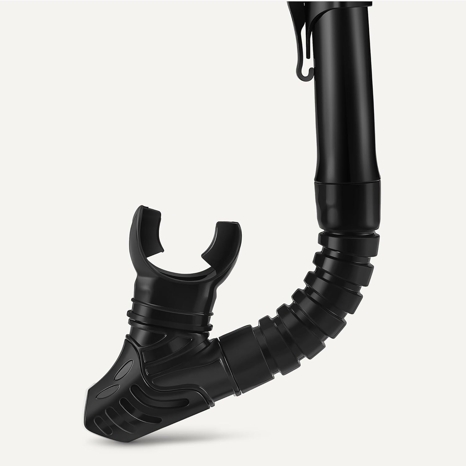 Detalle de Amazon Basics Snorkel Mask with Dry-Top Tube and Carry Bag
