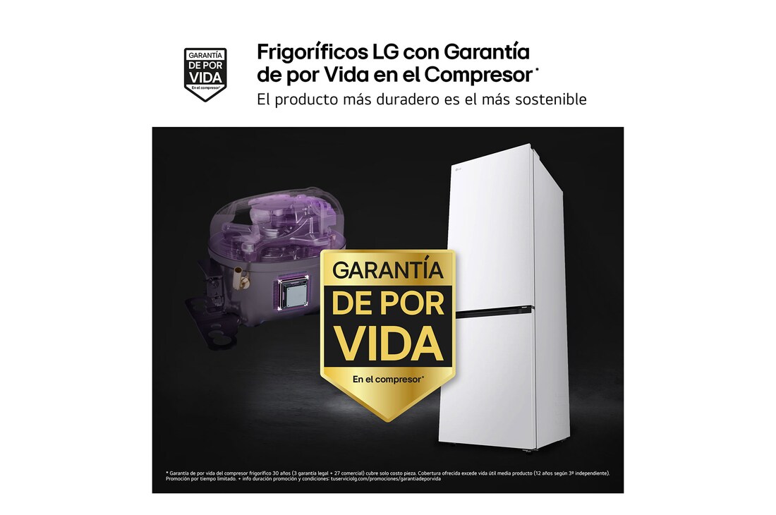 Thumbnail 3 de LG GBBS716CSW Frigorífico Combi 333 l, 1,86 m