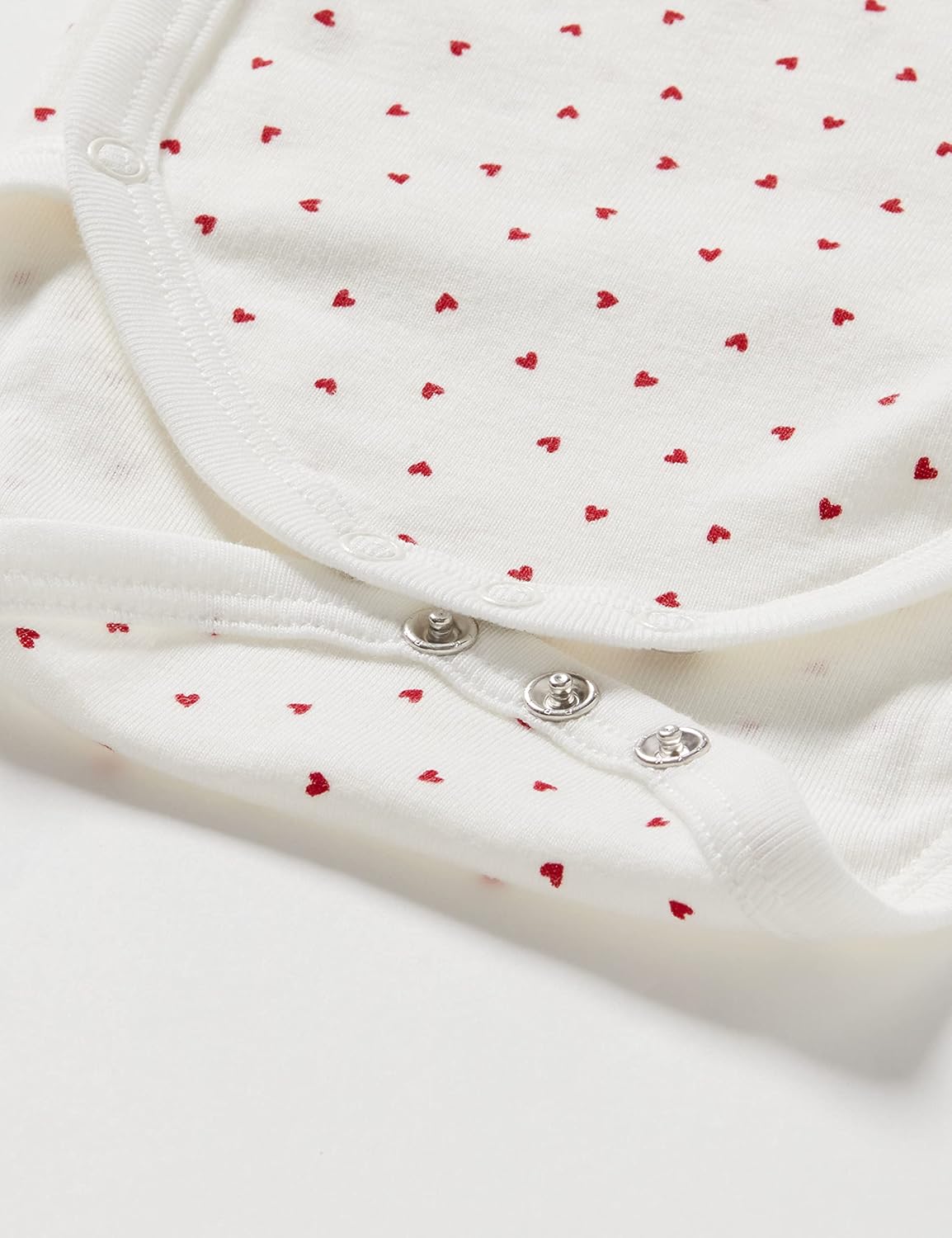 Thumbnail 3 de Petit Bateau A00az body neonato manica lunga con chiusura a incrocio (confezione da 3)