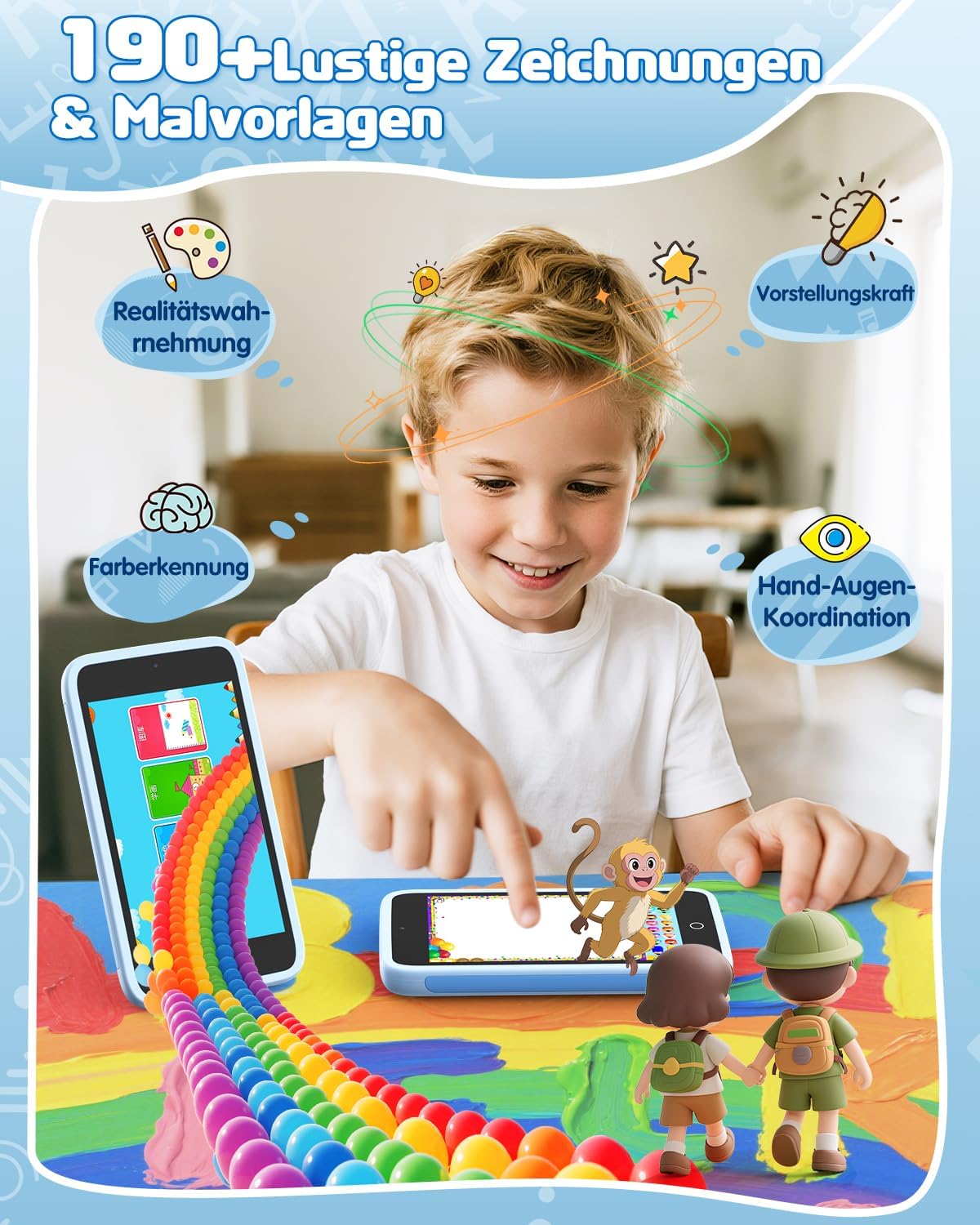 Thumbnail 5 de orantronx Kinderhandy 3,97 Zoll
