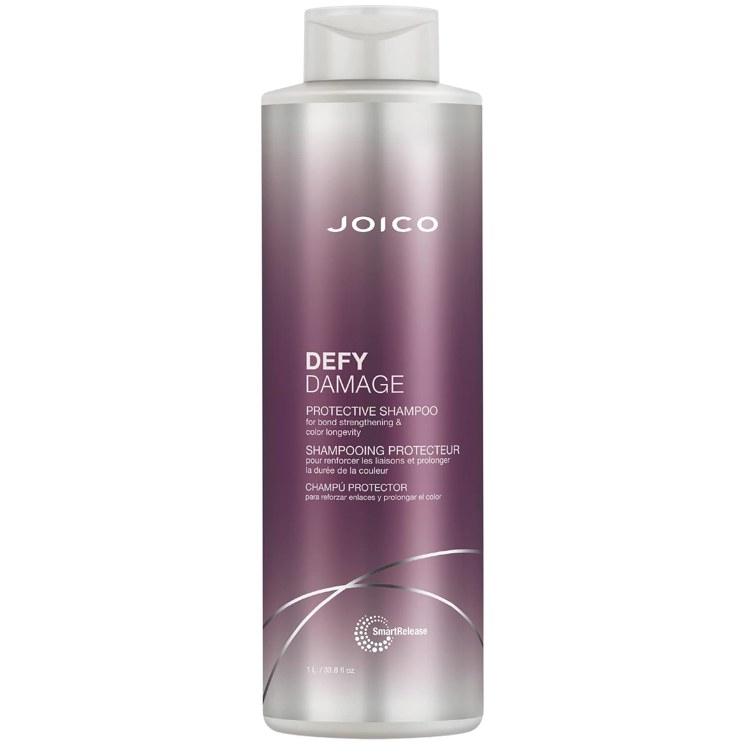 Detalle de Joico J16267 Defy Damage Protective Shampoo, Sulfate-Free Color Care, 33.8 fl oz