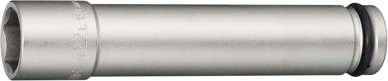 Detalle de トネ(TONE) HP4NV-22L150 インパクト用超ロングソケット 22mm・全長150mm