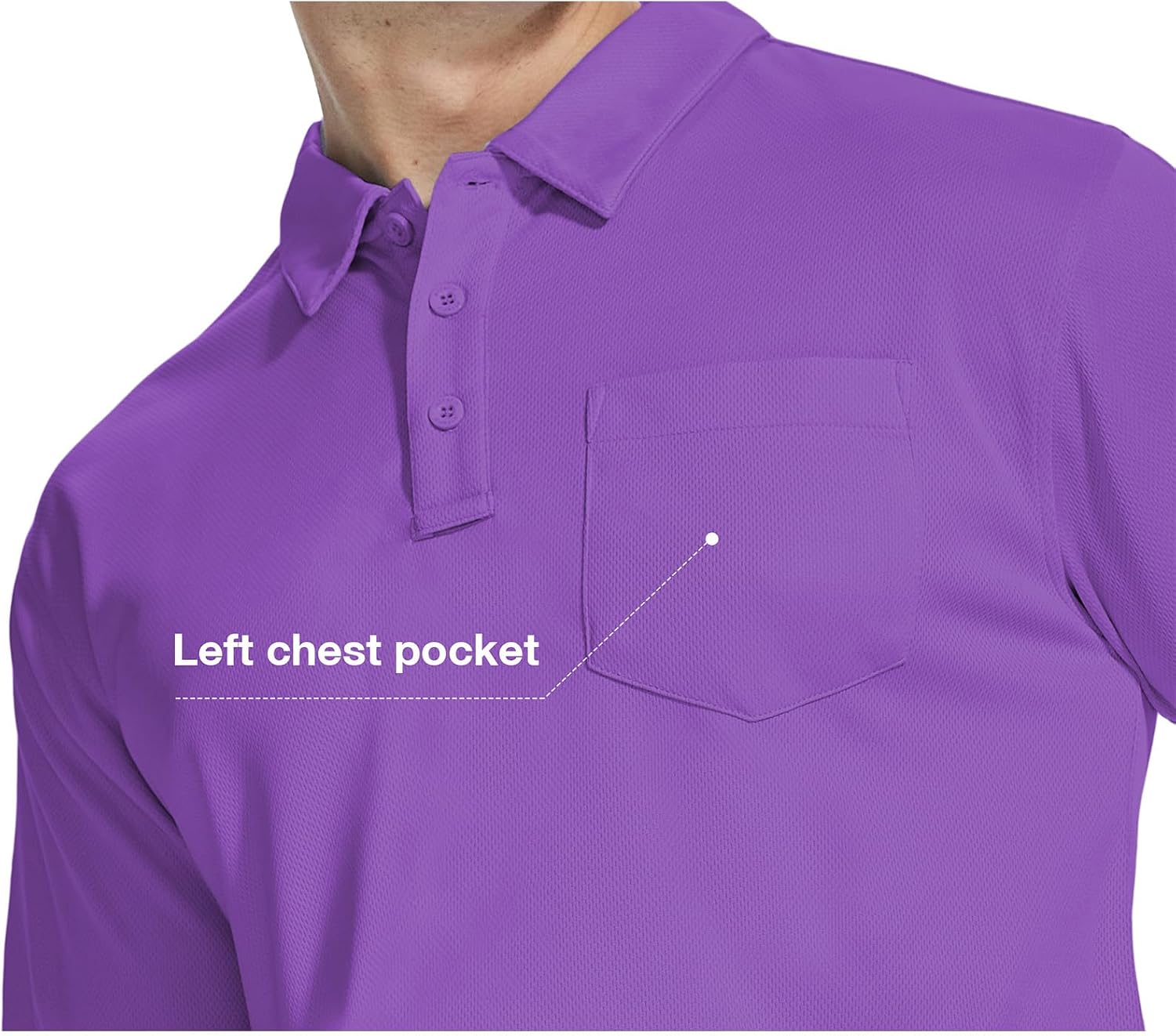 Detalle 1 de ZITY Polo Shirts 5 Pack with Pocket