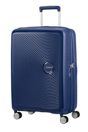 Detalle de American Tourister Soundbox Trolley M Espandibile 67 cm - Midnight Navy Blu
