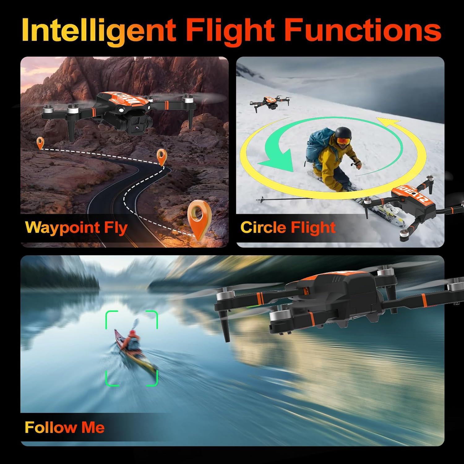 Detalle 2 de LE-IDEA GPS Drone con Cámara 4K