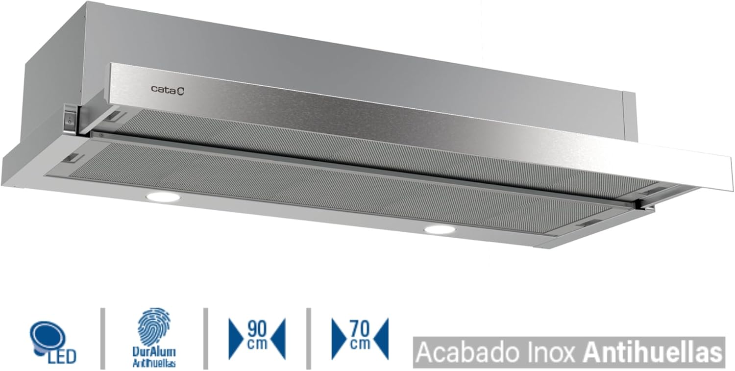 Thumbnail 2 de Cata TF 2003 DURALUM campana 60 cm 390m3/h