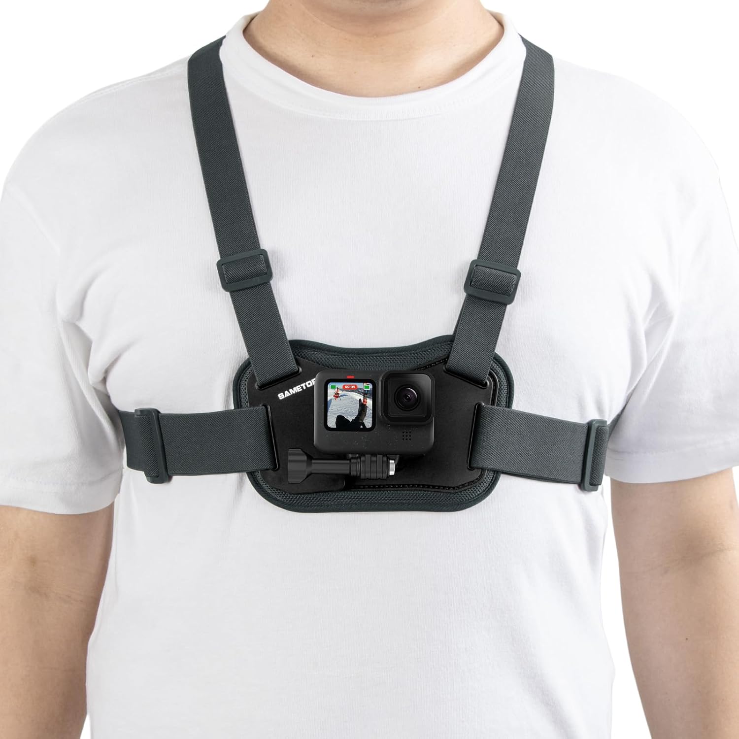Detalle de Sametop Chest Mount Harness Chesty Strap for GoPro and Action Cameras