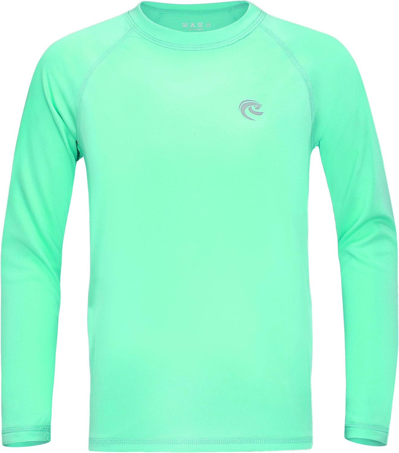 Detalle de Roadbox Boys UPF 50+ Long-Sleeve Swim Shirt, Quick-Dry Rash Guard