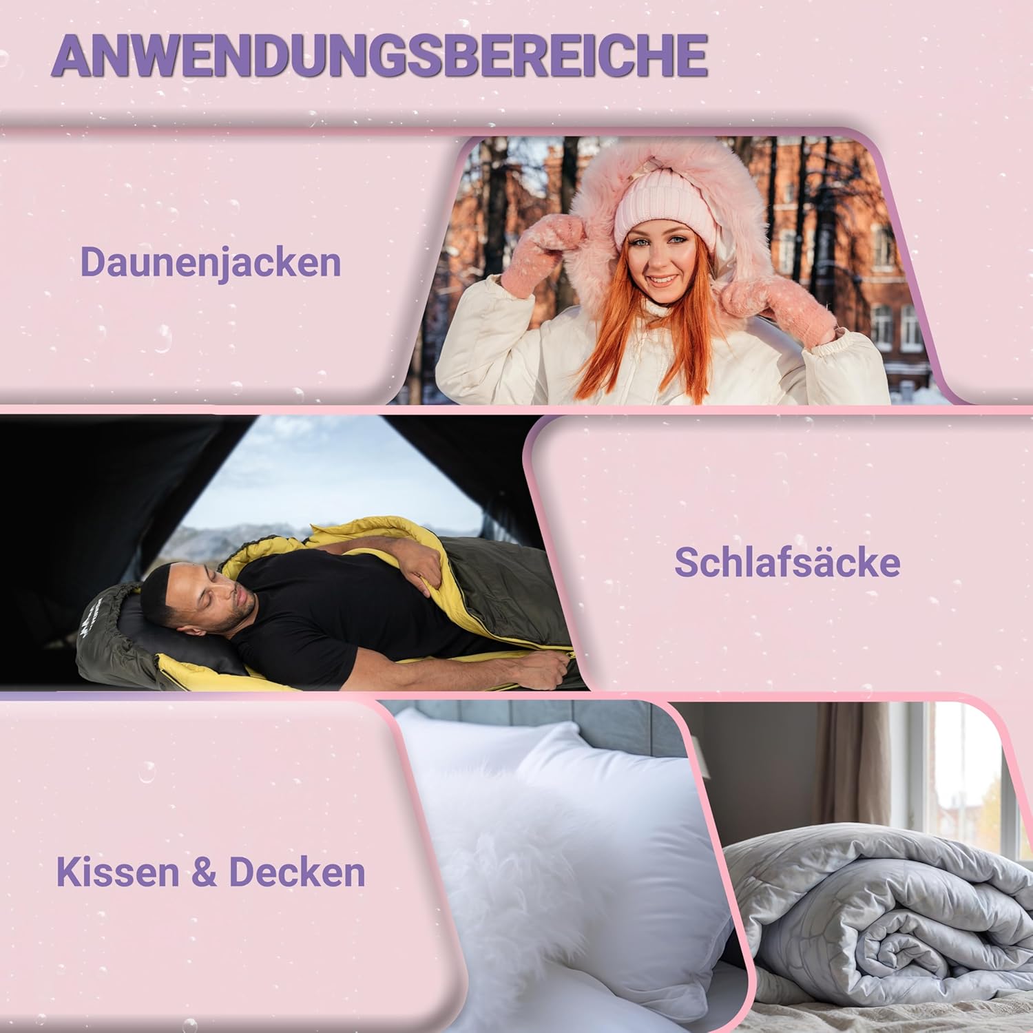 Thumbnail 6 de ALPENWERT Daunenwaschmittel 1L – Spezialwaschmittel für Daunenjacken, Bettdecken, Schlafsäcke & Kissen
