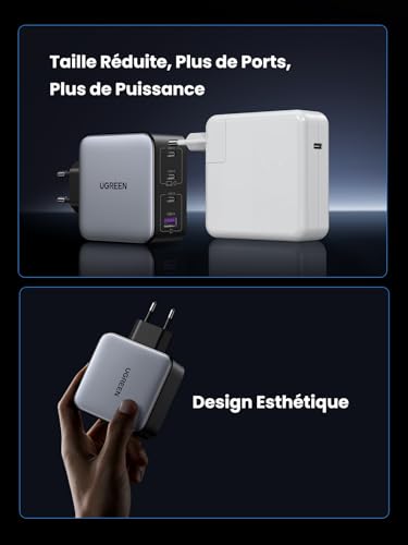 Thumbnail 5 de UGREEN Nexode 100W Chargeur USB-C Rapide 4 Ports GaN II