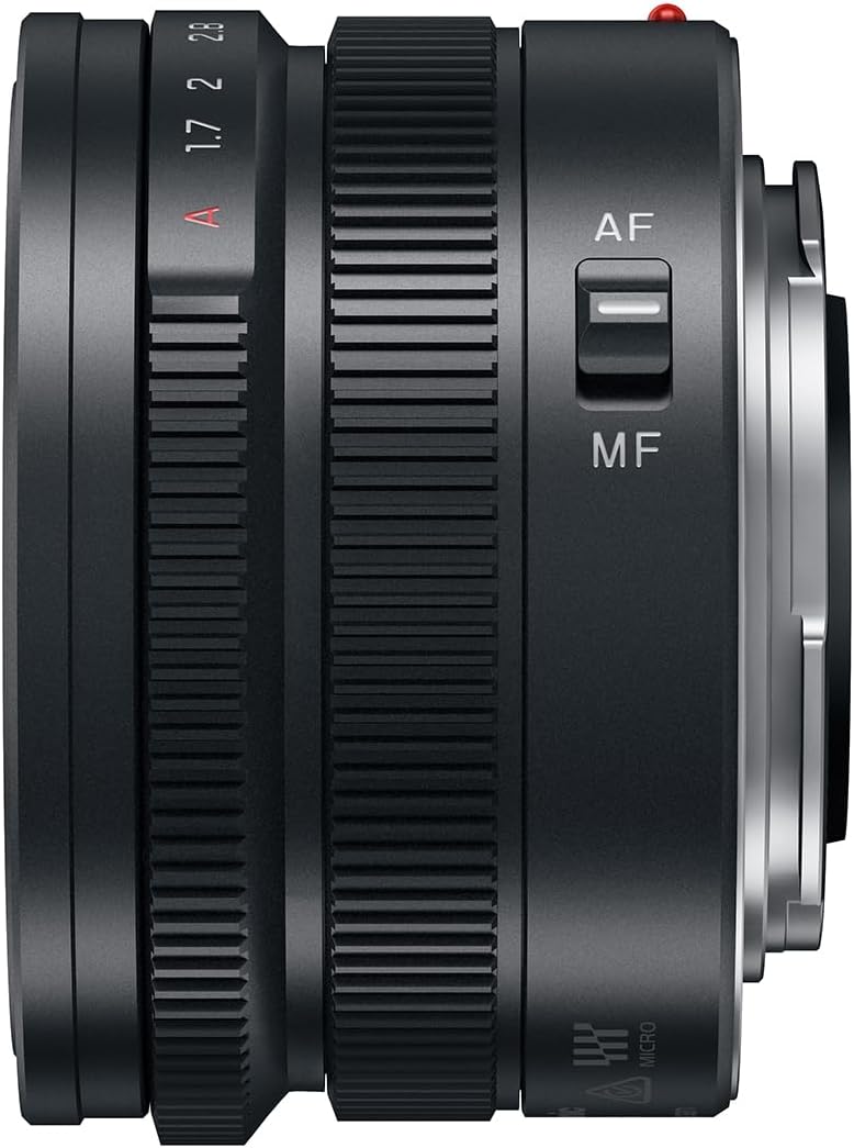 Detalle de Panasonic Lumix H-X015E9-K Leica DG Summilux 15 mm F1.7: Micro-Four-Thirds Objektiv (schwarz) für Fotos und Video