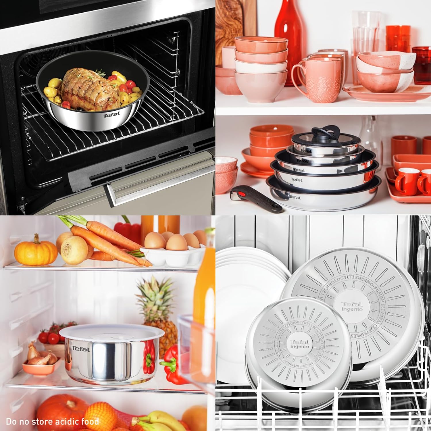 Thumbnail 6 de Tefal Ingenio Preference On pannenset, 3-delig met afneembare handgreep