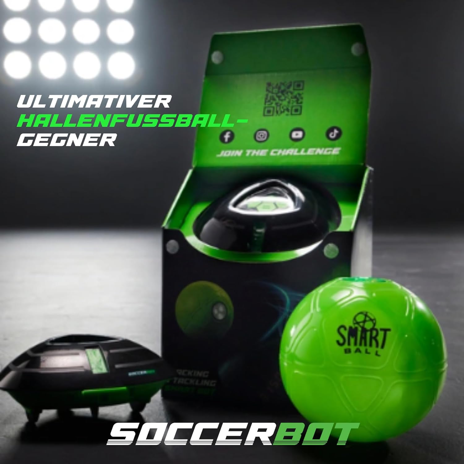 Detalle de Strikesphere Soccer Bot Indoor Football Trainer