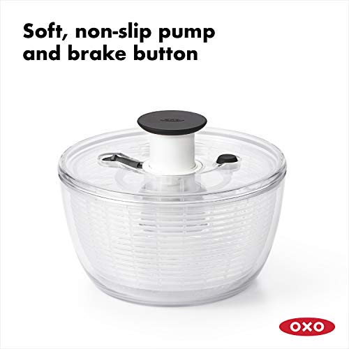 Detalle de Essoreuse à salade transparente New modèle 4.0 – OXO