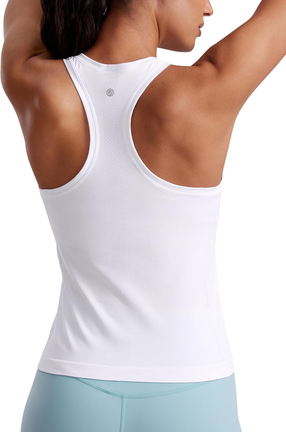 Thumbnail 6 de CRZ YOGA canotte da donna senza cuciture con scollo alto per allenamento