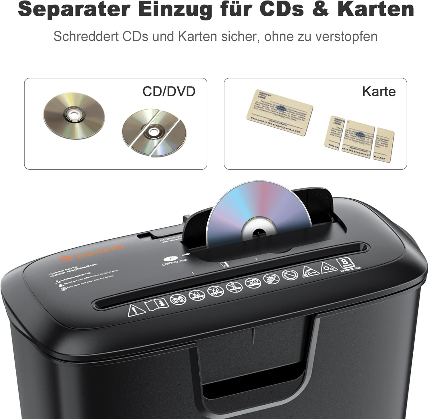 Thumbnail 2 de Bonsaii S120-C Aktenvernichter 13 L 🗑️