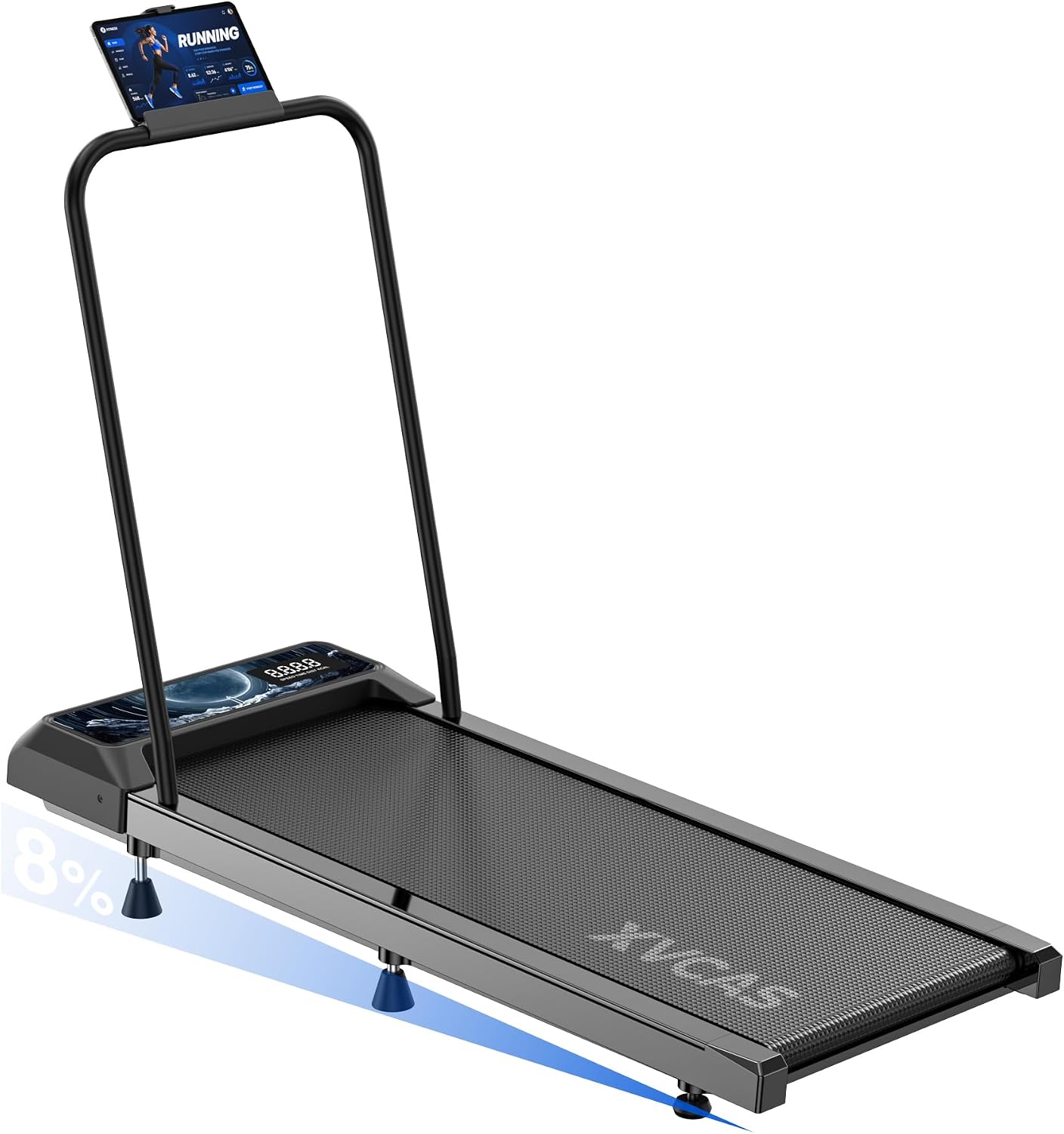Detalle de XVCAS 3825M0FS-01 Walking Treadmill Pad, 5 mph, Manual Incline
