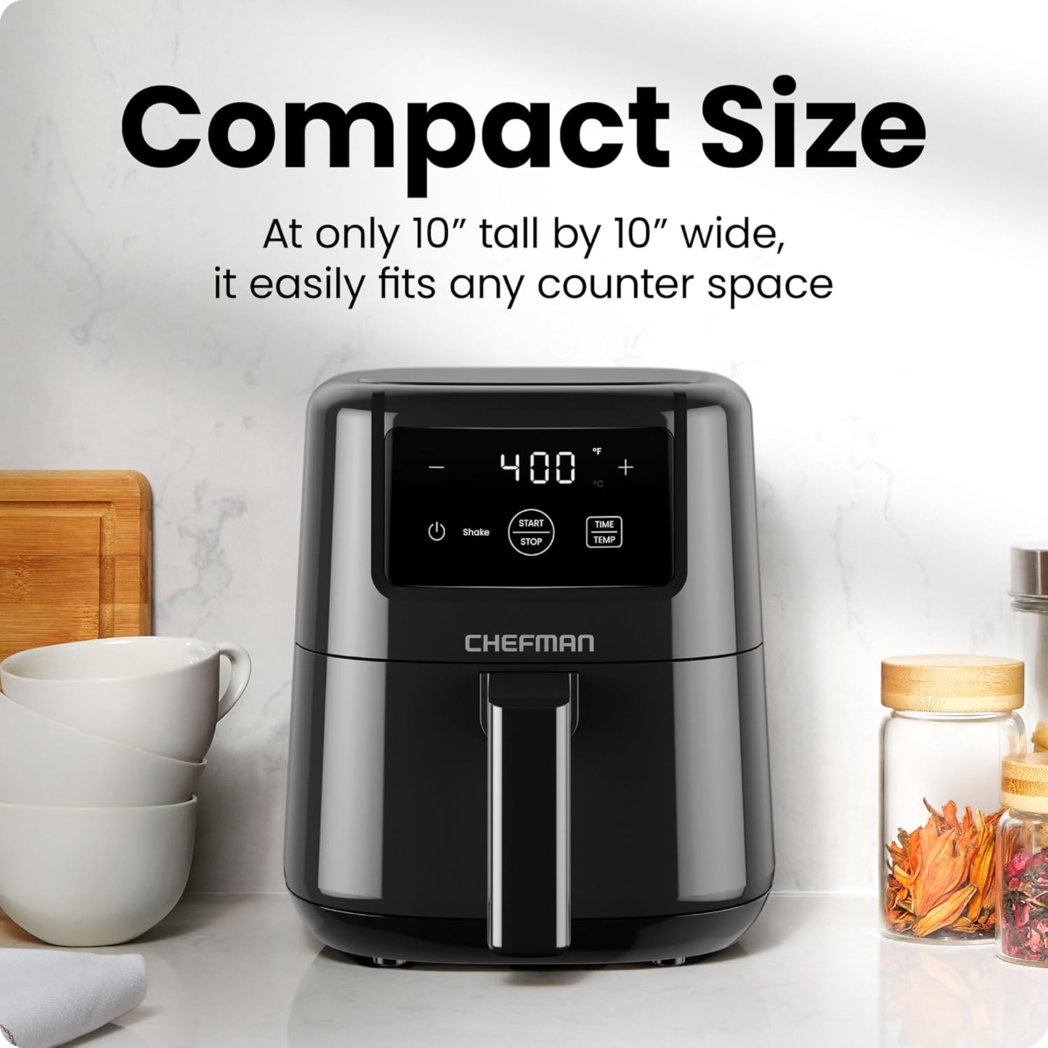Detalle de CHEFMAN 2 Qt Air Fryer ⚡