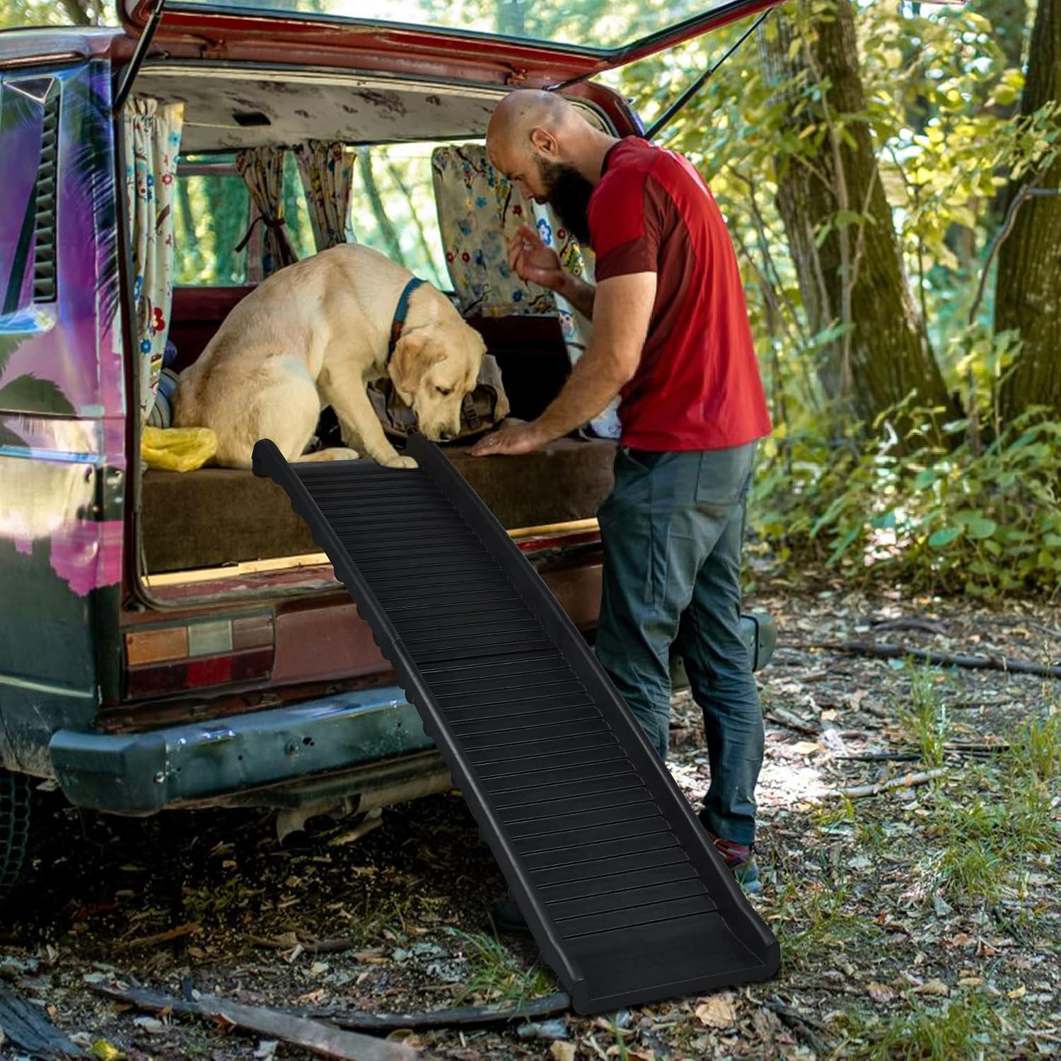 Thumbnail 6 de ACXIN Rampa per cani pieghevole: 156 x 40 cm, portata 90 kg