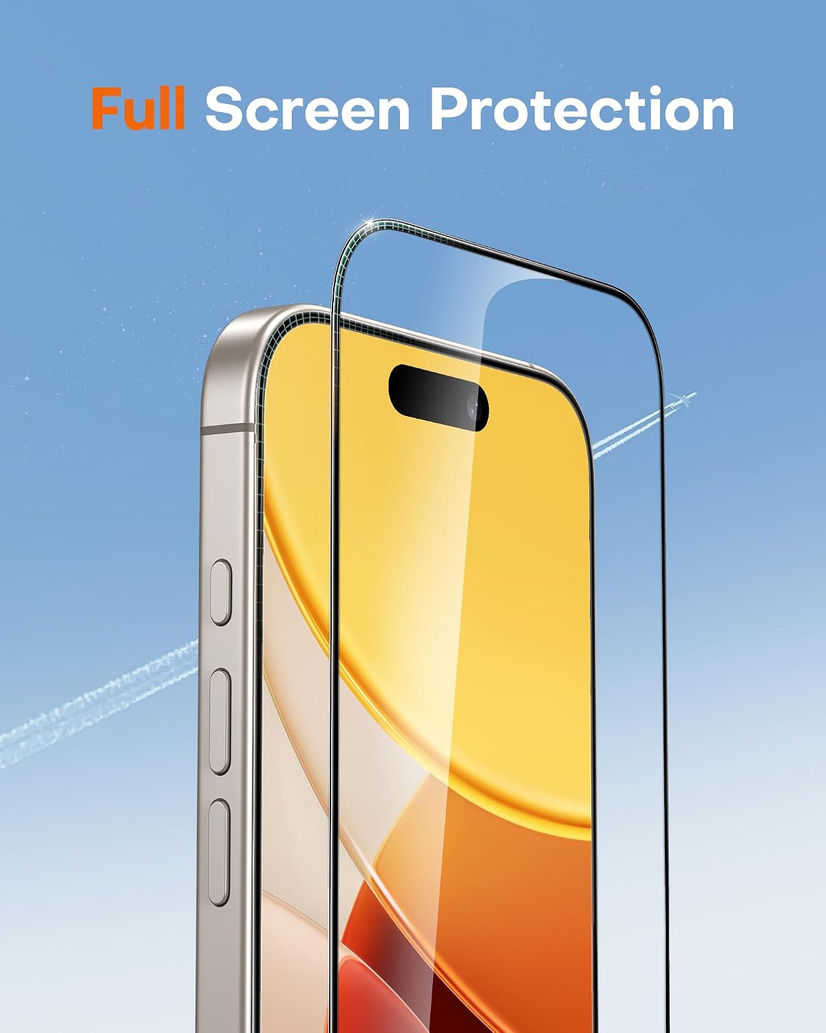 Thumbnail 4 de TOCOL 2+1 Pack for iPhone 15 Pro Max Screen Protector